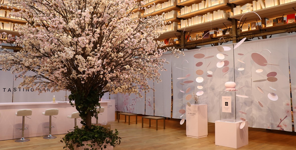 Jo Malone London Ohanami In Ginza 事例紹介 Cccアートラボ株式会社