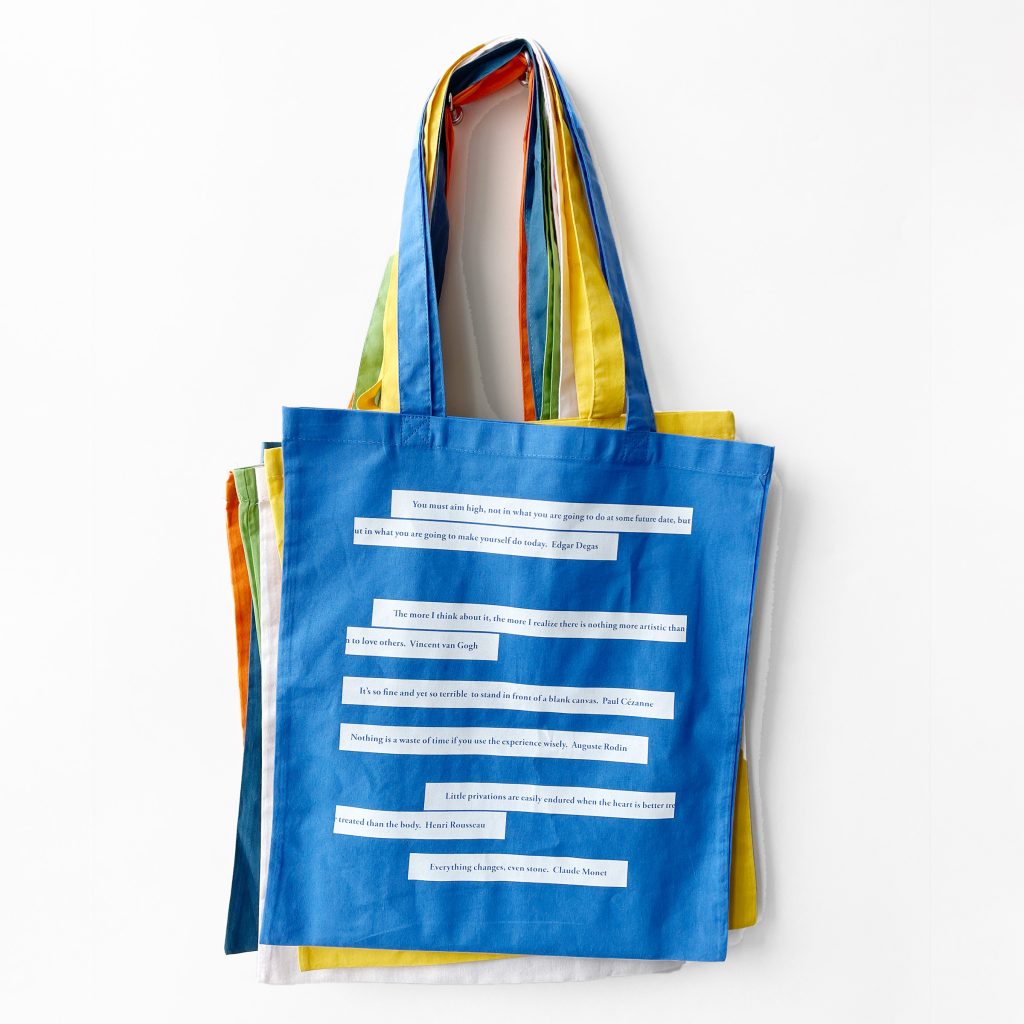 Lawrence Weiner - Learn To Read Art Tote Bag - Printed Matter